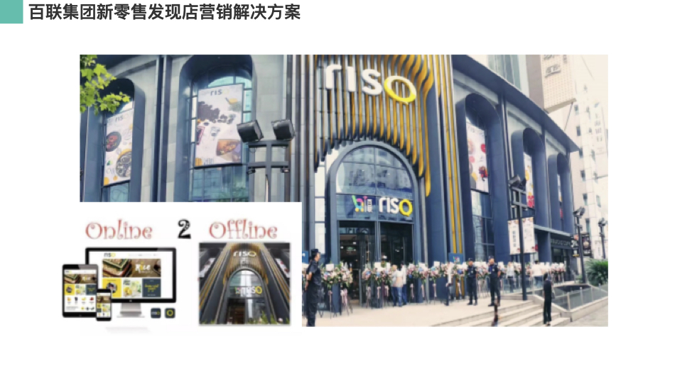 百联集团新零售数字化解决方案-微信商城小程序开发